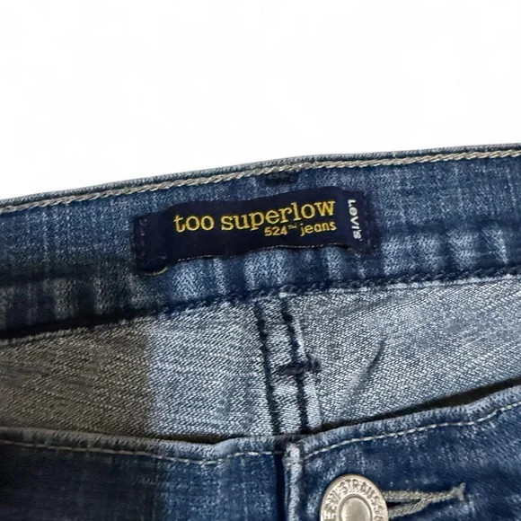 Levi 524 Too Super Low Jeans - Picture 4 of 7